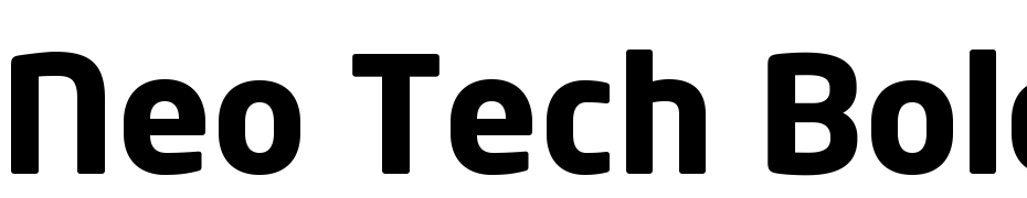 Neo Tech Bold Font Download Free